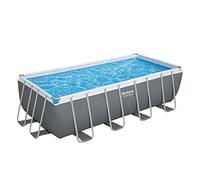 Bestway 56670 Power Steel Pro 488x244x122cm con Pompa di Filtrazione, Scaletta,
