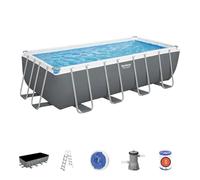 Bestway 56670-7 Set piscina fuori terra Steel Pro Max da 488x244x122 cm
