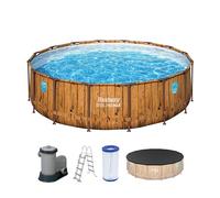 Bestway 56725-7 Set piscina fuori terra Steel pro Max da 488x122 cm