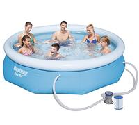 Bestway 57109 Piscina Fast Set, 305 X 76 Cm, Azzurro Bianco