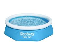 Bestway 57448 piscina fuori terra rotonda fast set gonfiabile da 244x61 cm