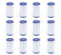 Bestway 58012 - Cartuccia di ricambio per pompa per piscina, tipo III, confezione da 12