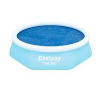 Bestway Telo termico 58060-6 Fast Set per piscina fuori terra 244x244 cm