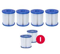 BESTWAY 58093 6X Gr.1 Cartucce Filtro Di Ricambio Per Pool