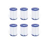 Bestway 58094-S03 Filtro a Cartuccia Tipo II (6 Pezzi)