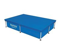 Bestway 58103 Copertura in acciaio rettangolare Flowclear, adatta per piscine professionali da 7 piedi e 3 pollici, 221x150x43 cm