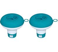 Bestway 58210-6 Dosatore per pastiglie cloro galleggiante per piscina (Confezione da 2)