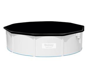 Bestway 58249-6 Telo di copertura per piscina fuori terra rotonda da 488 cm e Hydrium da 457 cm