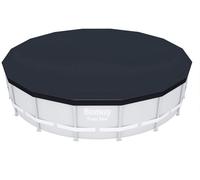 Bestway 58249 Copertura telo in PVC per piscine di 488 cm, Per piscine FAST SET