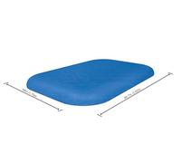Bestway 58319 Copertura Rettangolare per Piscina Family da 262 x 175 x 51 cm
