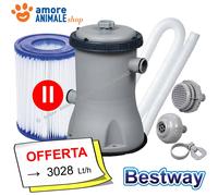 POMPA DI FILTRAGGIO 3028 LITRI A ORA