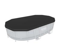 Bestway 58425 Telo di Copertura per Piscina Fuori Terra Ovale da 427 x 250 x 100 cm