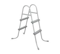 BESTWAY 58430 SCALA SCALETTA ACCIAIO PISCINA FUORITERRA H84 2 GRADINI