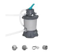 Bestway 58515-7 Pompa di filtraggio a Sabbia da 3.569 l/h per Piscina Fuori Terra