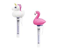 Bestway 58595 Termometro galleggiante fenicottero e unicorno