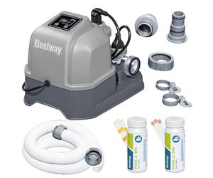 Bestway 58678-7 Cloratore al Sale Hydrogenic 6 G/H, Grigio