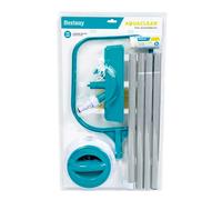 Bestway 58794 Set Pulizia e Cura 5 in 1 - Rete + Aspirapolvere + Asta + pH