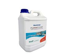 Bestway ECO CLORO Liquido → 1 / 5 Lt - Sanificante Schiarente per Acqua Piscina