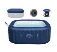 Bestway 6001H Minipiscina idromassaggio gonfiabile Hawaii Lay-Z-Spa AirJet con app