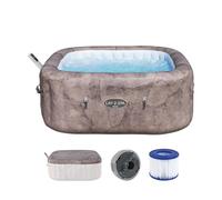 Bestway 6001K Minipiscina idromassaggio gonfiabile Rome AirJet con pompa integrata