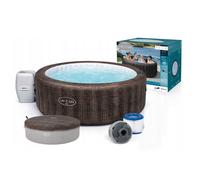 Bestway 6001P Minipiscina idromassaggio gonfiabile Bali Lay-Z-Spa AirJet con app