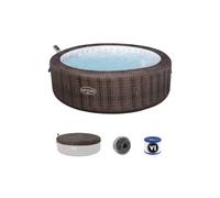 Bestway 6001P Minipiscina idromassaggio gonfiabile Bali Lay-Z-Spa AirJet con app