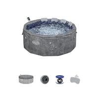 Bestway Minipiscina idromassaggio Lay-Z-Spa Carrara 6001V AirJet con app