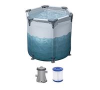 Bestway 6002K Vasca per crioterapia Lay-Z-Spa Glacial Dip - 1 persona, grigio