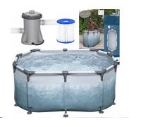 Bestway 6002N Lay-Z-Spa serbatoio glaciale ovale + pompa 150x90 cm