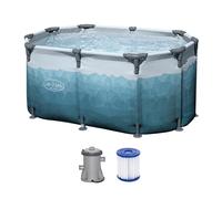 Bestway 6002N Vasca per crioterapia Lay-Z-Spa Glacial Dip - 2 persone, grigio