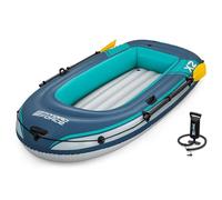 Bestway 61153 Set gommone a due posti Hydro Force Trek X2 2,32 m, blu