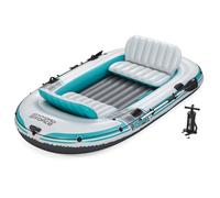 Bestway 65158 Set gommone a 4 posti Hydro Force Adventure Elite X4-3,15 m, grigio