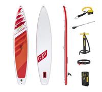 Bestway 65343 Tavola da SUP Gonfiabile Fastblast Tech, 381 x 76 x 15 cm