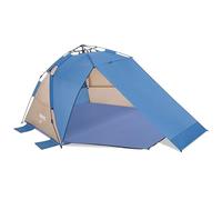 Bestway 68144 Tenda a 4 posti Beach Dome con sistema SwiftClick - 1,27 m x 2,40 m x 1,25 m, azzurro