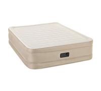 Bestway 69050 | Materasso Gonfiabile Matrimoniale 203X152X46 cm, Pompa Elettrica Integrata E Sacca, Beige