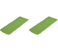 Bestway 69616-7 Materassino Rettangolare WanderLite, Large, Verde (Confezione da 2)