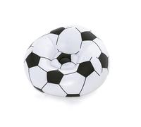 Bestway 75010 Poltrona Pouf Gonfiabile a Forma di Pallone da Calcio, 6 Anni+