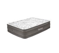 Bestway 67486-5 Materasso gonfiabile matrimoniale Cushify Top da 203x152x46 cm, con pompa integrata