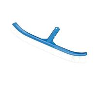 Spazzola per Pulizia Pareti Fondo Piscina 45 cm con Setole Dure Attacco a Clip