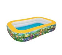 Bestway Piscina 91008 Family Mickey e gli Amici del Rally Multicolore