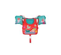 Bestway 9101I Giubbino da nuoto La Sirenetta Disney con braccioli, 19-30 kg