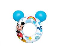 Bestway 9102K Salvagente Mickey Mouse Splash Pal con orecchie, 3-6 anni
