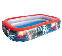 Bestway 91207 - Piscina Family Star Wars, Dimensione 262 x 175 x 51 cm, Rosso