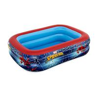 Piscina gonfiabile bambini Spiderman 201x150x51 cm Marvel Piscina Mare estate