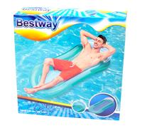 Bestway Aqua Lounge Materassino ad Aria 160x84cm Nuotare Ponte Letto Acqua Mare
