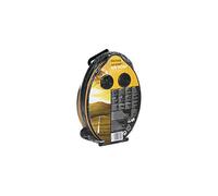 Bestway Bestway 62023 - Pompa a Piede 23 x 15 cm, Volume 800 Cc, Gonfia/Sgonfia, 3 Adattatori per Valvola, Plastica, Nero