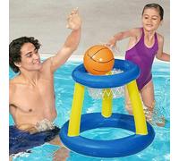 Bestway- Gioco Gonfiabile per Bambini Splash 'N' Hoop Horse, Multicolore, large, BW52418