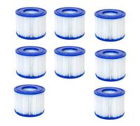 Bestway Cartuccia Filtro Gr.6 Lay-Z-Spa 60311 Lay Z Spa Piscina 8 Pezzi Gr VI