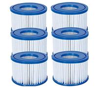 Bestway - Cartuccia per filtro taglia VI compatibile con le pompe Lay-Z-Spa modelli Miami, Vegas, Palm Springs, Monaco 6 Filters