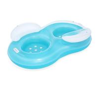 Bestway Ciambella gonfiabile a 2 posti Cool Comfort Deluxe - 1,88 m x 1,17 m